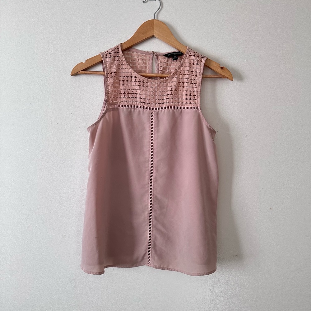 Banana Republic Dusty Pink Blouse